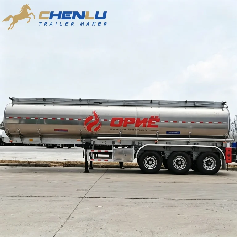 Алюминиевый цистерный прицеп для перевозки нефтепродуктов: почему конструкция алюминиевой цистерны имеет значение